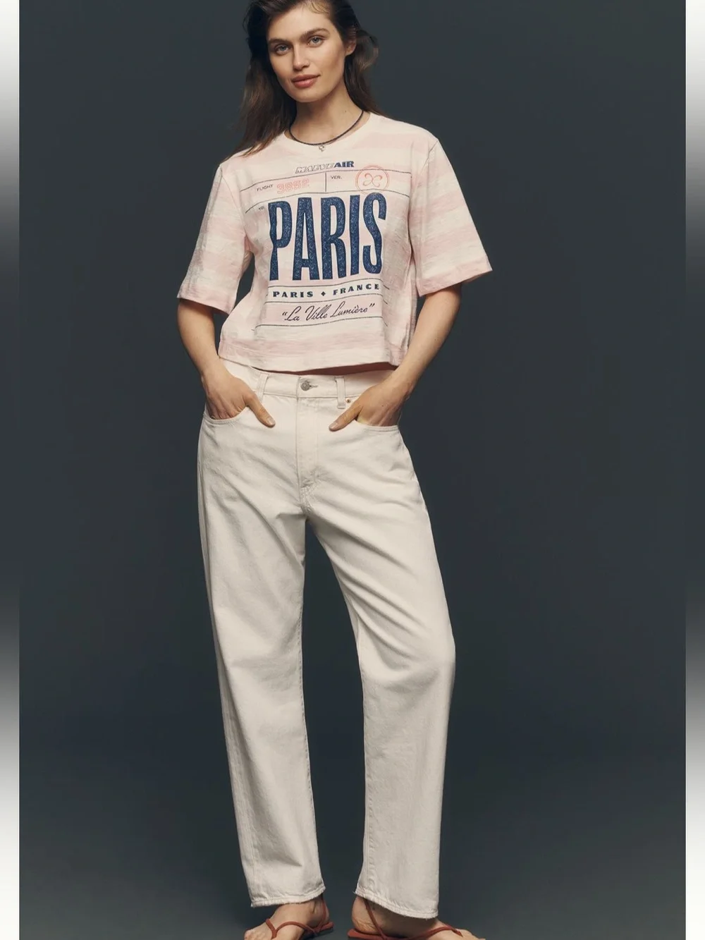 Anthropologie Maeve Cory short sleeve graphic tee